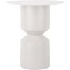 Leitmotiv Diabolo Beistelltisch - ivory - Ø 40, 5 cm - Tiefe 46, 5 cm