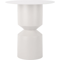 Leitmotiv Diabolo Beistelltisch - ivory - Ø 40, 5 cm - Tiefe 46, 5 cm