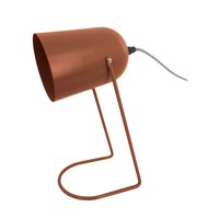 Leitmotiv ENCHANT Tischlampe - matt lehmbraun - Höhe 30 cm - Ø 18 cm