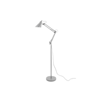 Leitmotiv Fit Stehlampe - mouse grey - 52 x 28 x 165cm