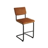 Leitmotiv Keen Barstuhl - terracotta orange - 1 Stück à 47x56x102 cm