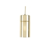 Leitmotiv LAX Pendelleuchte - gold - Höhe 24, 5cm - ø 12cm