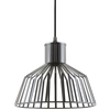 Leitmotiv Lignes Wide Pendelleuchte - schwarz - Höhe 14, 3 cm - Ø 24 cm
