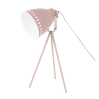 Leitmotiv Mingle Tischlampe - pink - Ø 16, 5 cm - Höhe 54 cm