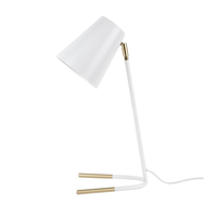 Leitmotiv Noble Tischlampe - white gold - 25 x 15, 5 x 46 cm