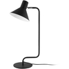 Leitmotiv Office Curved Tischlampe - schwarz - Höhe 50, 5 cm - Ø 18 cm