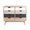 Leitmotiv Snap Kommode XXL - wood - B 78, 5 x T 36 x H 65 cm