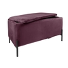 Leitmotiv Snog Sitzbank XL - dark purple - 90x45x45 cm