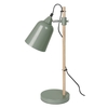 Leitmotiv Wood-like Tischlampe - jungle green - Ø 12 cm - Höhe 48, 5 cm