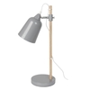 Leitmotiv Wood-like Tischlampe - metal mouse grey - Höhe 48, 5 cm - Ø 12 cm