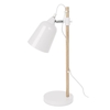 Leitmotiv Wood-like Tischlampe - white - Ø 12 cm - Höhe 48, 5 cm