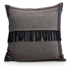Lexington Argyle Wool Sham Deko-Kissenhülle - gray - 50x50 cm