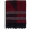 Lexington Argyle Wool Tagesdecke - red - 130x170 cm