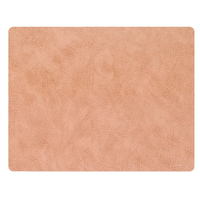 Lind DNA Square Hippo Tischset - 4er Set - nude - 4er Set - 35x45 cm