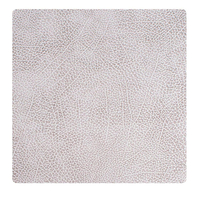 Lind DNA Square Hippo Tischset - 4er Set - white-grey - 4er Set - 28x28 cm