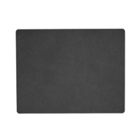 Lind DNA Square Hippo Tischset - black-anthracite - 1 Stück à 35x45 cm
