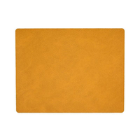 Lind DNA Square Hippo Tischset - curry - 1 Stück à 35x45 cm