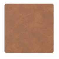 Lind DNA Square Nupo Glasuntersetzer - brown - 1 Stück à 10x10 cm