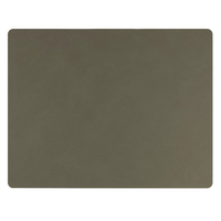 Lind DNA Square Nupo Tischset - army green - 1 Stück à 35x45 cm