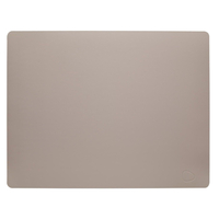 Lind DNA Square Softbuck Tischset - 4er Set - cool grey - 4er Set - 35x45 cm