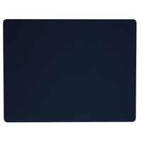 Lind DNA Square Softbuck Tischset - 4er Set - navy blue - 4er Set - 35x45 cm