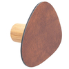 Lind DNA Wall Dot Bull Wandhalterung - 2er Set - cognac/anthracite - 2er Set - 11x13 cm