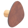 Lind DNA Wall Dot Bull Wandhalterung - 2er Set - cognac/anthracite - 2er Set - 8x10 cm