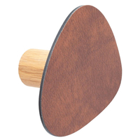 Lind DNA Wall Dot Bull Wandhalterung - 2er Set - cognac/anthracite - 2er Set - 8x10 cm