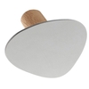 Lind DNA Wall Dot Nupo Wandhalterung - 2er Set - metallic/anthracite/nature - 2er Set - 11x13 cm