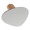Lind DNA Wall Dot Nupo Wandhalterung - 2er Set - metallic/anthracite/nature - 2er Set - 8x10 cm