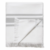 Linum AKI Duschtuch - Light stone grey - 100x150 cm