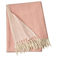 Linum BOGART Decke - Misty grey pink - 130x170 cm