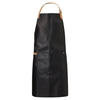 Linum FUEGO Schürze aus Leder - black H01 - 70x90 cm