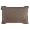 Linum PAOLO Kissenhülle - mole brown G14 - 40x60 cm