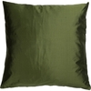 Linum SILK Kissenhülle - moss green A18 - 40x40 cm