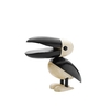 Lucie Kaas GUNNAR FLØRNING Pelikan Medium Holzfigur - nature-black - Höhe 17 cm