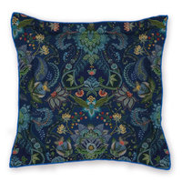 Pip Studio Kyoto Festival Kissen mit Füllung - dark blue - 45x45 cm