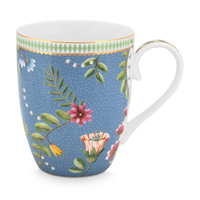 Pip Studio La Majorelle grosser Becher - blue - 350 ml