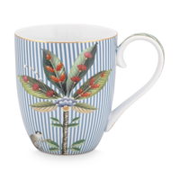 Pip Studio La Majorelle XL-Becher - blue - 450 ml