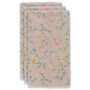 Pip Studio Les Fleurs Handtuch - 3er Set - khaki - 3er Set: 55x100 cm
