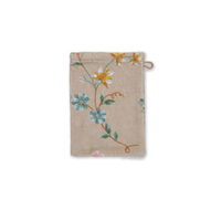 PIP Studio LES FLEURS Waschhandschuh - khaki - 16x22 cm