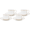 PiP Studio Love Birds Espressotasse und Untertasse - 4er Set - white - 4er Set - 125 ml