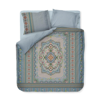 Pip Studio Majorelle Carpet Bettwäsche-Set - blue - 200x200 / 2x80x80 cm
