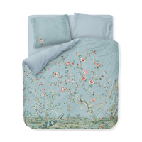 Pip Studio Okinawa Bettwäsche-Set - blue - 200x200 / 2x80x80 cm