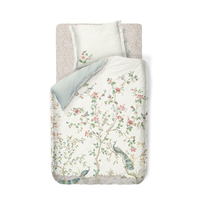 Pip Studio Okinawa Bettwäsche-Set - white - 155x220 / 80x80 cm