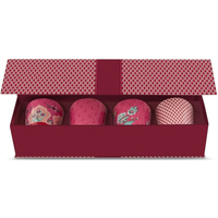 Pip Studio Oriental Flower Festival Becher - 4er Geschenk-Set - pink - 4 Becher à 230 ml