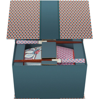 Pip Studio Oriental Flower Festival Sushi Geschenk-Set - blue - 4-teiliges Set