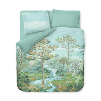 Pip Studio Pip Paradise Bettwäsche-Set - green - 200x200 / 2x80x80 cm