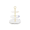 Pip Studio Royal ETAGÈRE 3-lagig - White - Ø 28 cm
