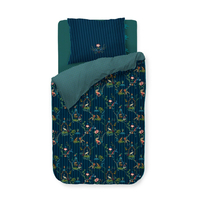 PIP Studio Singerie Wendebettwäsche-Set - dark blue - 135x200 / 80x80 cm